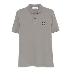 Stone Island Men's T-Shirts And Polos Grey
